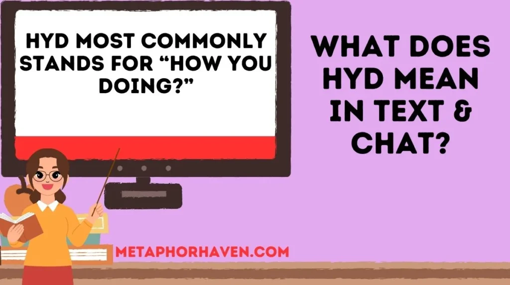 Different Meanings of HYD in Other Fields