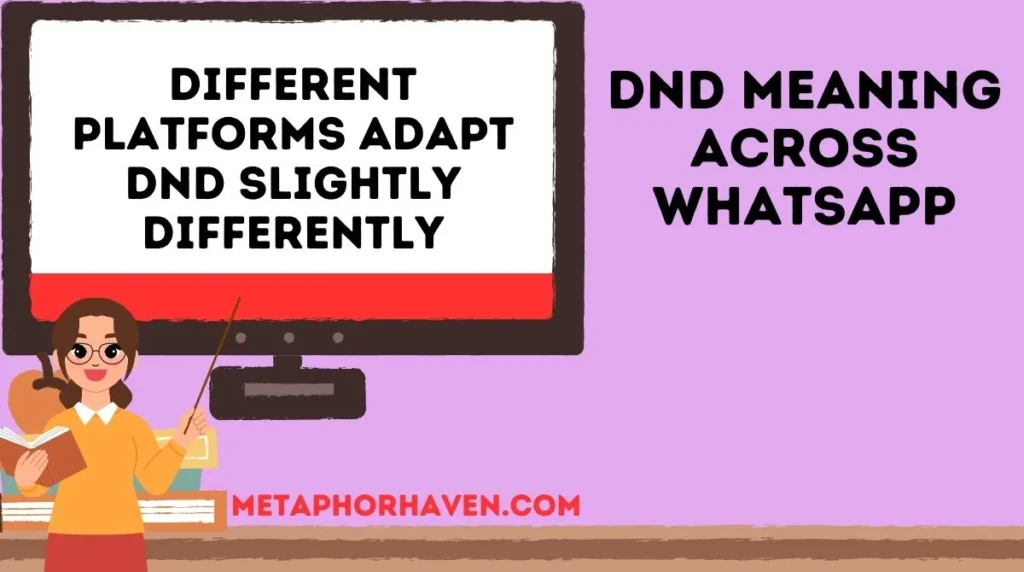 DND Meaning Across WhatsApp,