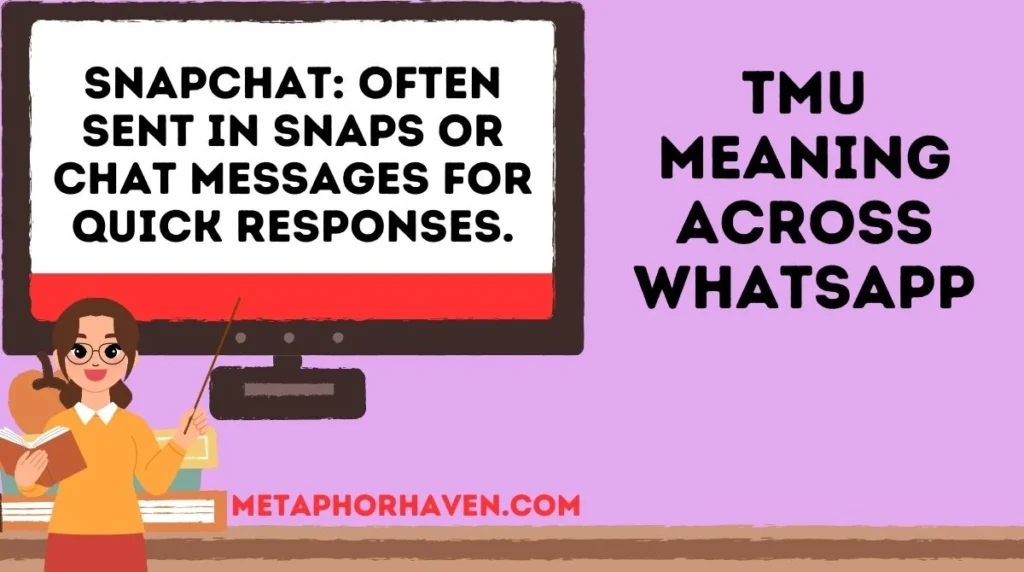 TMU Meaning Across WhatsApp