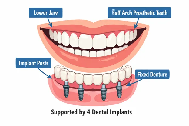 How Full-Arch Dental Implants Can Transform Oral Health