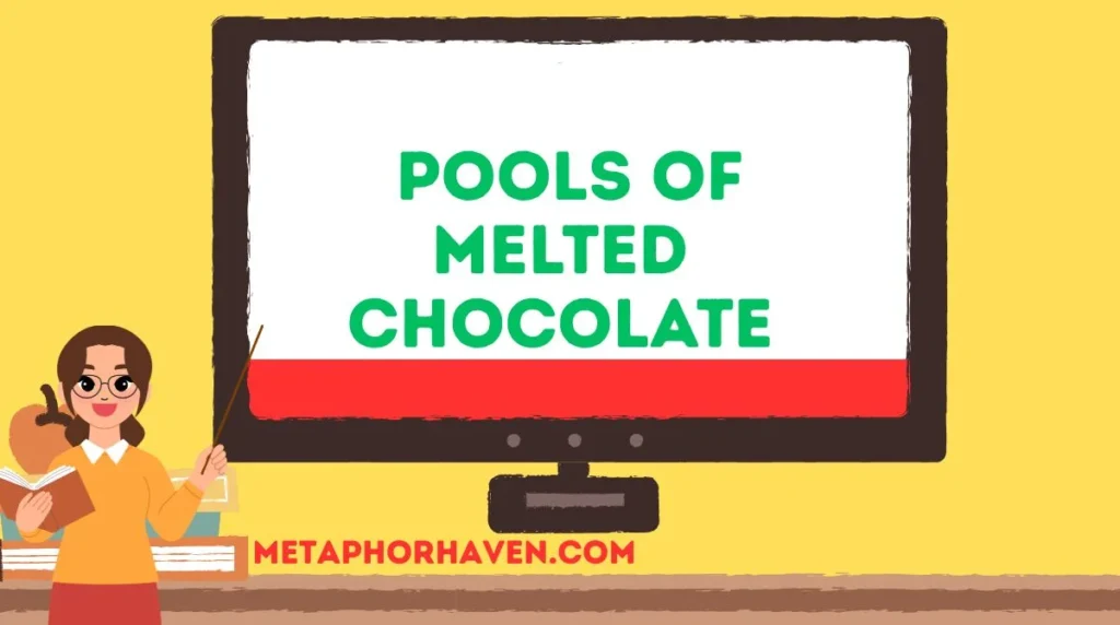  Pools of Melted Chocolate