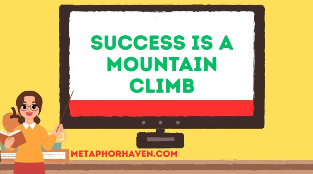 Success is a Mountain Climb