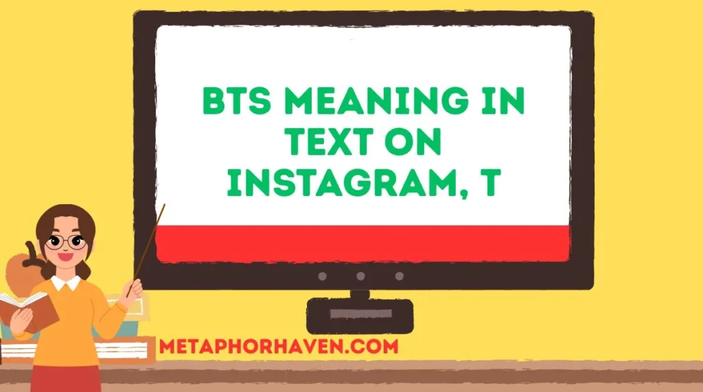 BTS Meaning in Text on Instagram, T