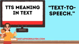 Read more about the article TTS Meaning in Text: What It Really Stands For