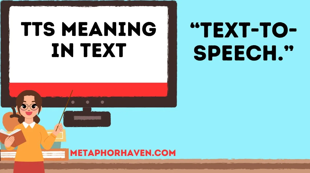 Read more about the article TTS Meaning in Text: What It Really Stands For