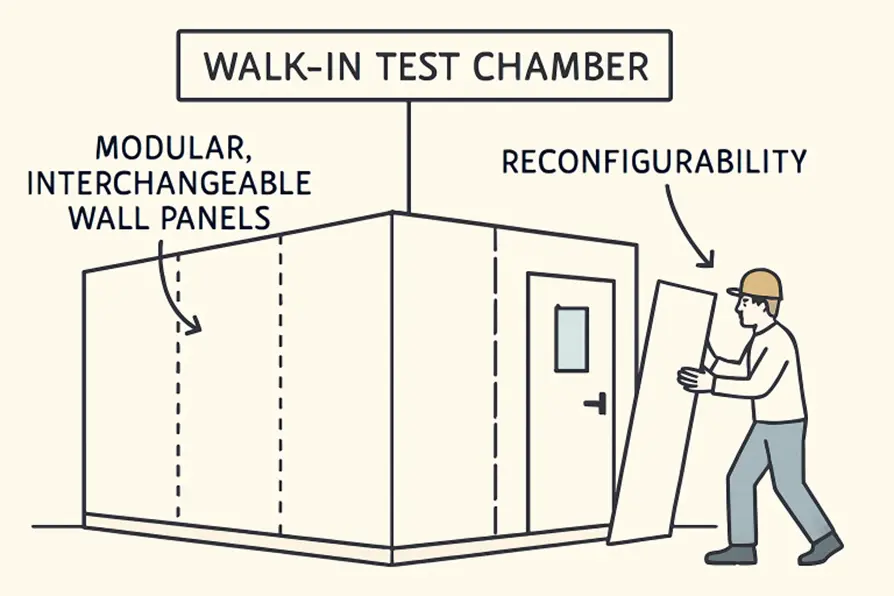 Best Practices for Designing Flexible Walk-In Test Chambers