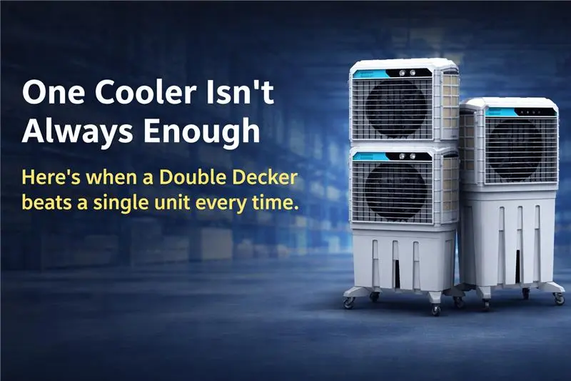Single vs Double Decker Cooler: Which One is Right for the Industrial Settings?