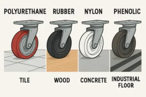 Read more about the article Choosing the Right Caster Wheels for Various Applications