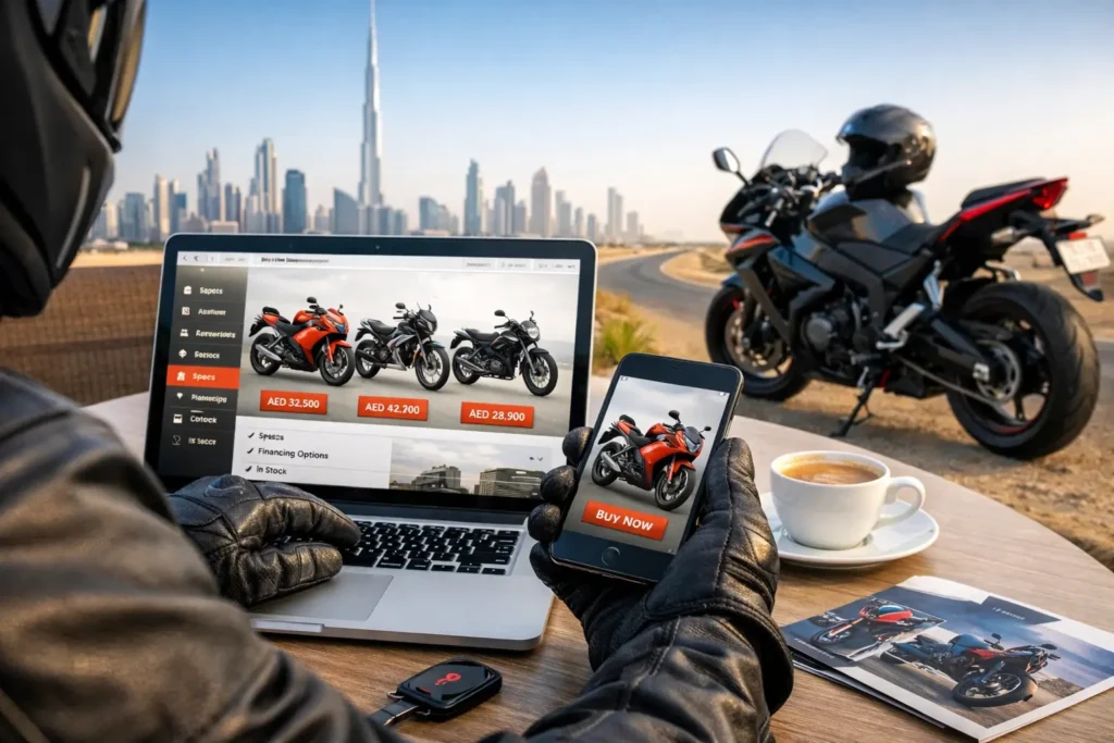 Why more riders prefer to order motorcycle online in the UAE