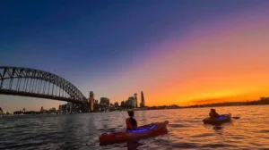 Read more about the article Experience the Magic of Kayaking at Sunset in Sydney