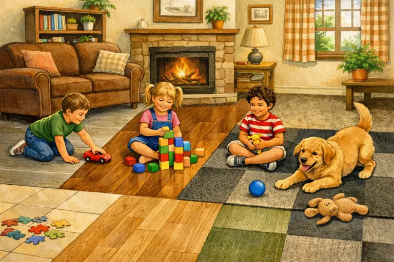 Best Flooring Options for Busy Households: Durable and Stylish Choices